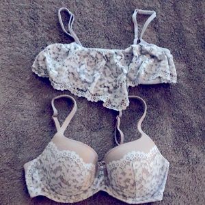 Victoria’s Secret bra and matching bralette